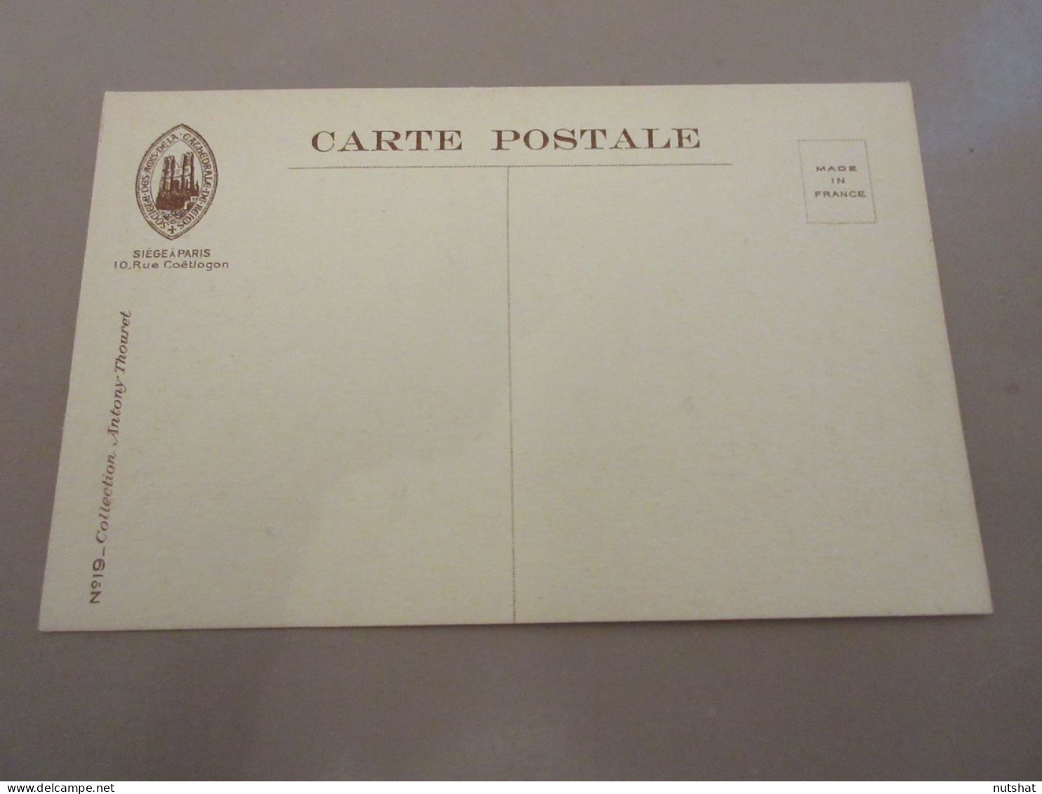 CP CARTE POSTALE MARNE 19 CATHEDRALE De REIMS L'ASSIDE COTE NORD                 - Reims