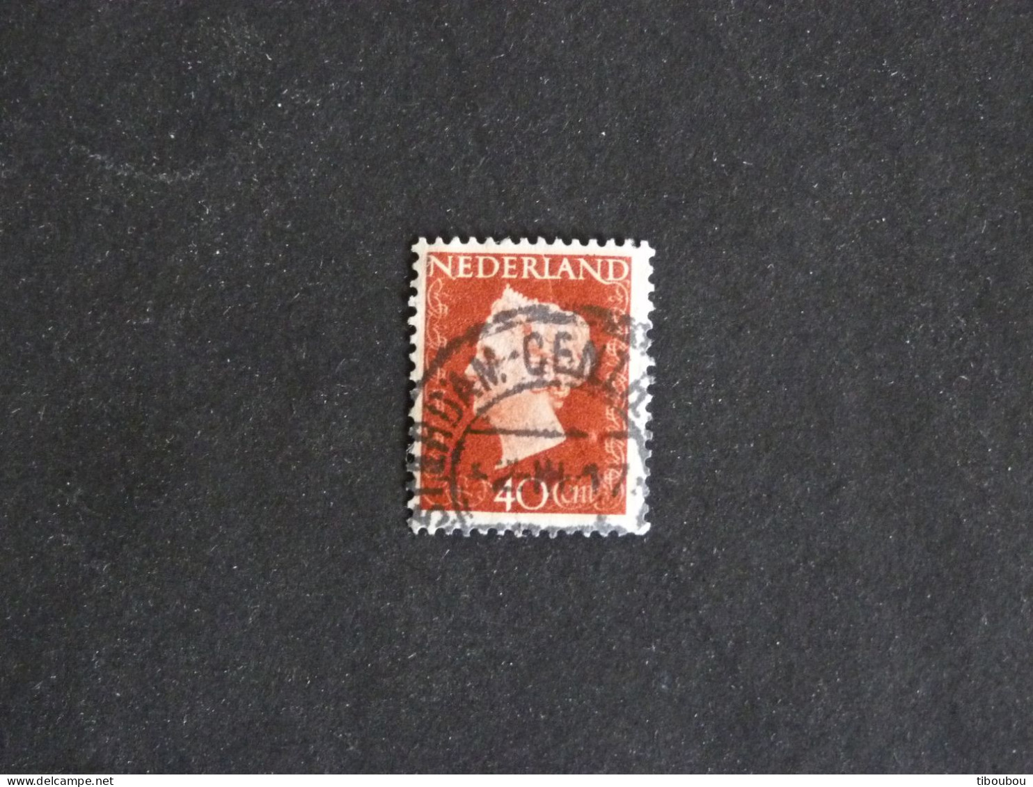 PAYS BAS NEDERLAND YT 477 OBLITERE - REINE WILHELMINE - Used Stamps