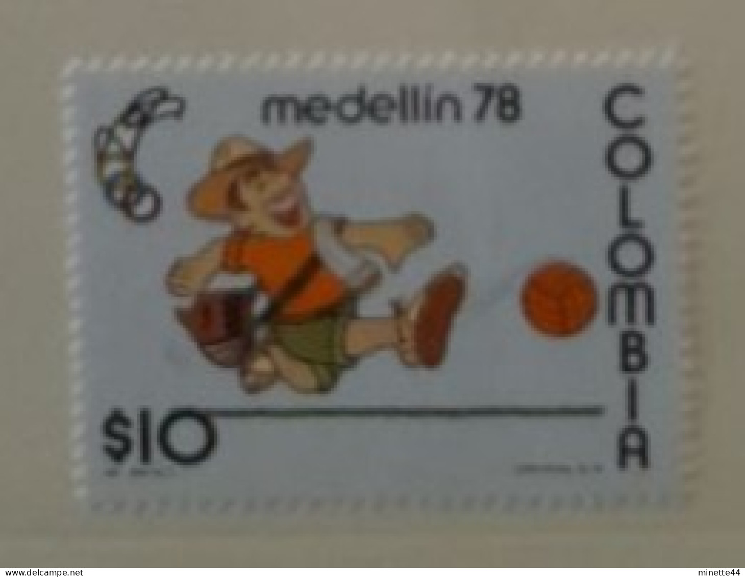COLOMBIE COLOMBIA 1978  MNH** FOOTBALL FUSSBALL SOCCER CALCIO VOETBAL FUTBOL FUTEBOL FOOT FOTBAL - Ungebraucht