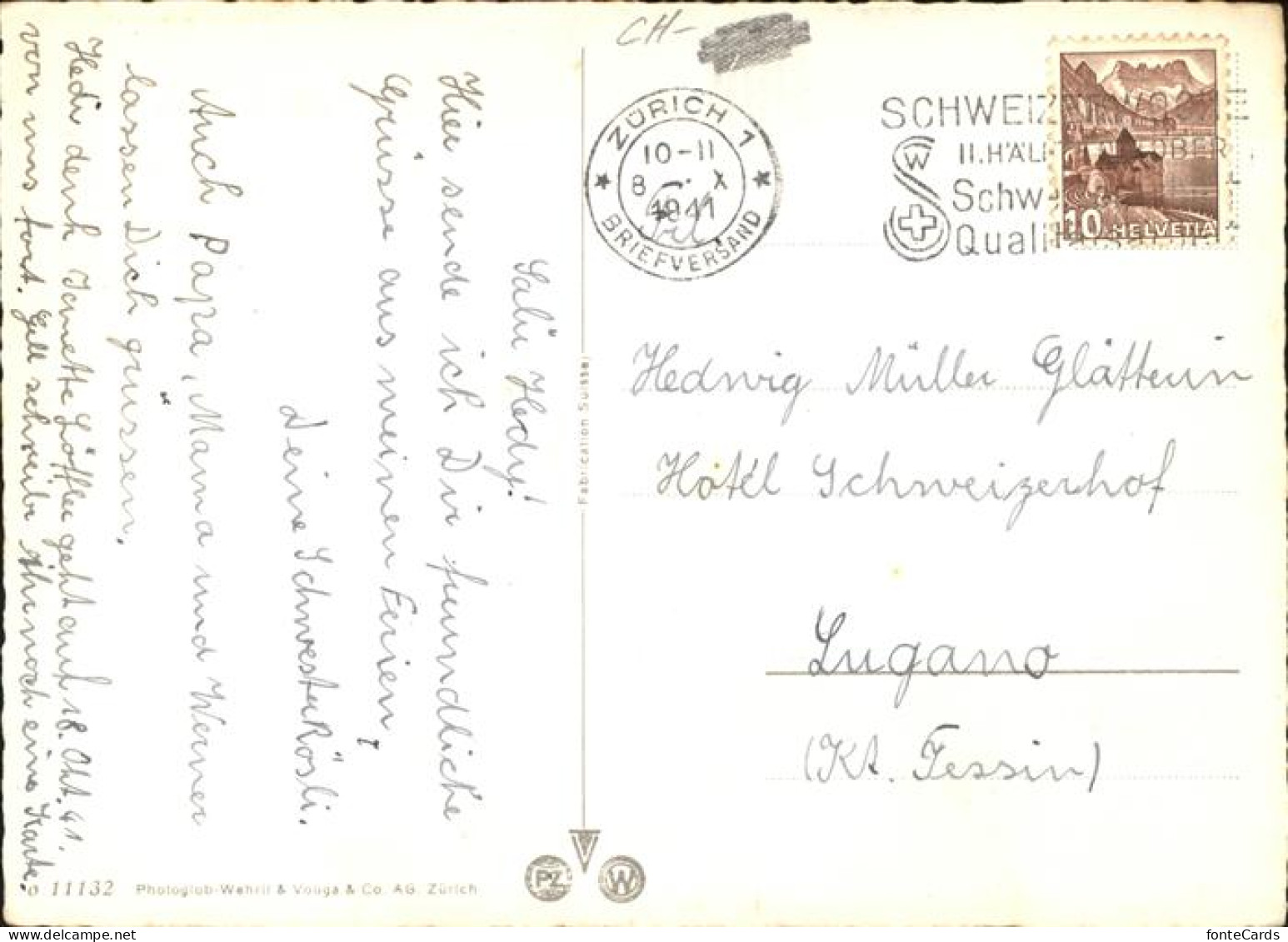 11377473 Zuerich Grossmuenster Zuerich - Autres & Non Classés