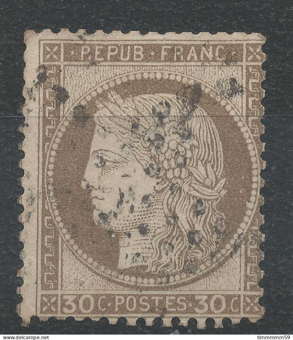 Lot N°83418   Variété/n°56, Oblitéré étoile De PARIS, Fond Ligné - 1871-1875 Cérès