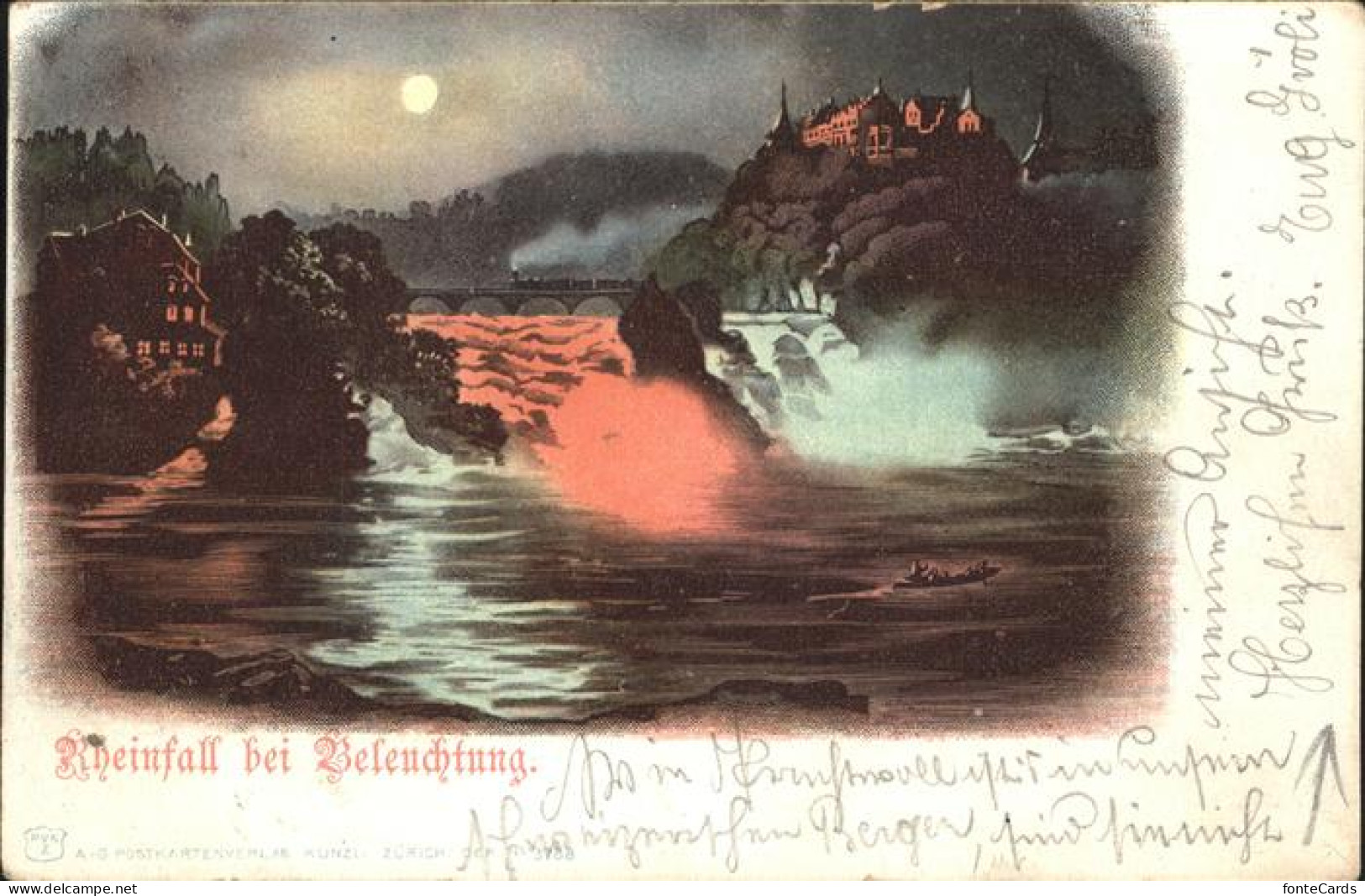 11377403 Rheinfall SH Beleuchtung Rheinfall SH - Sonstige & Ohne Zuordnung