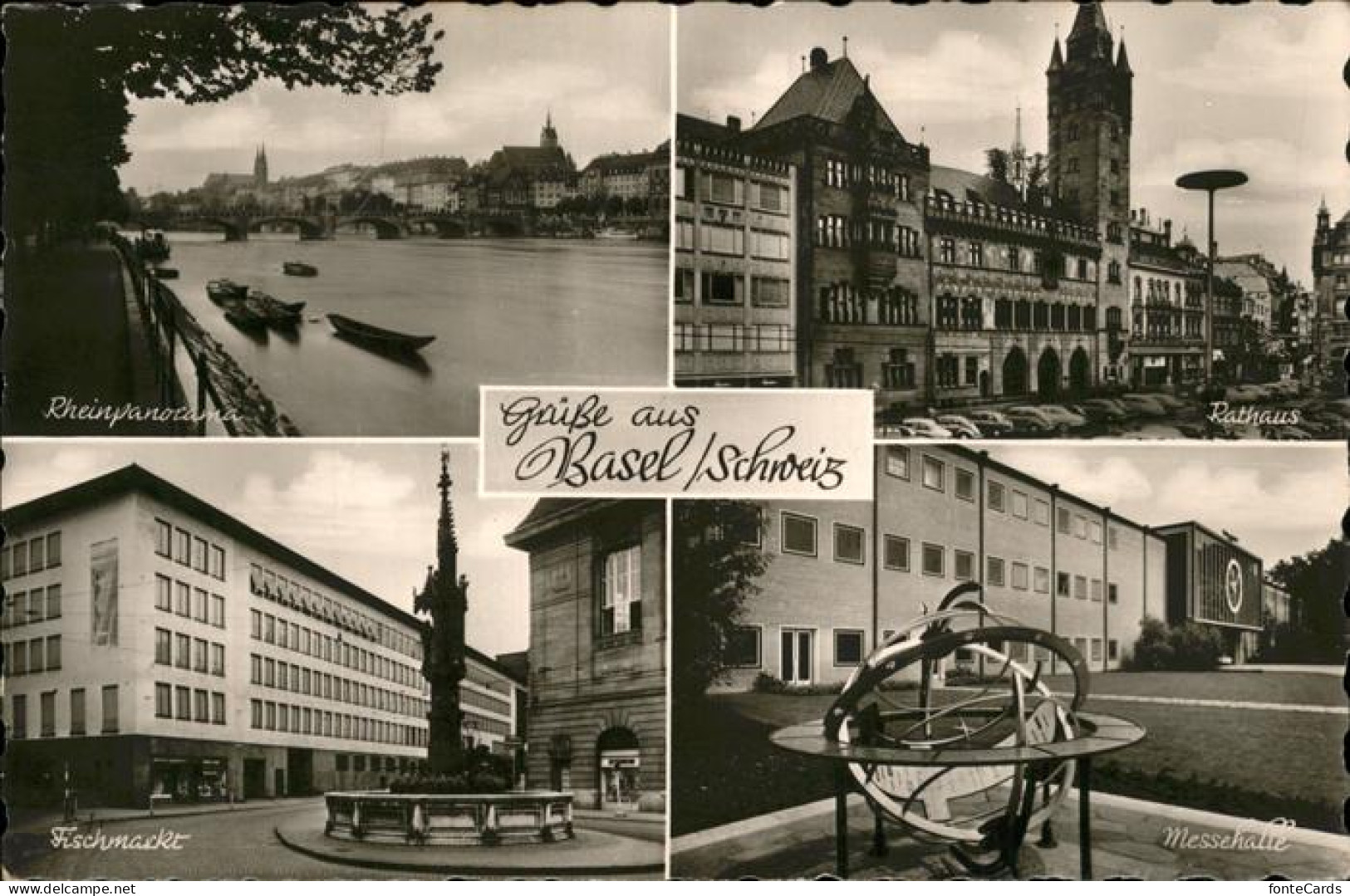 11377370 Basel BS Messehalle Rathaus Fischmarkt Basel BS - Other & Unclassified