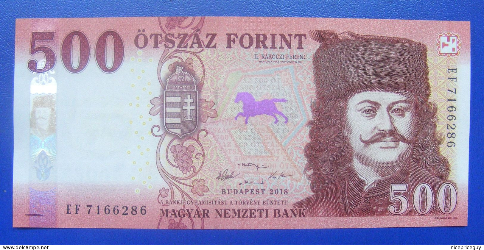 Hungary 500 Forint Series EF 2018 UNC Combined Shipping - Hungary