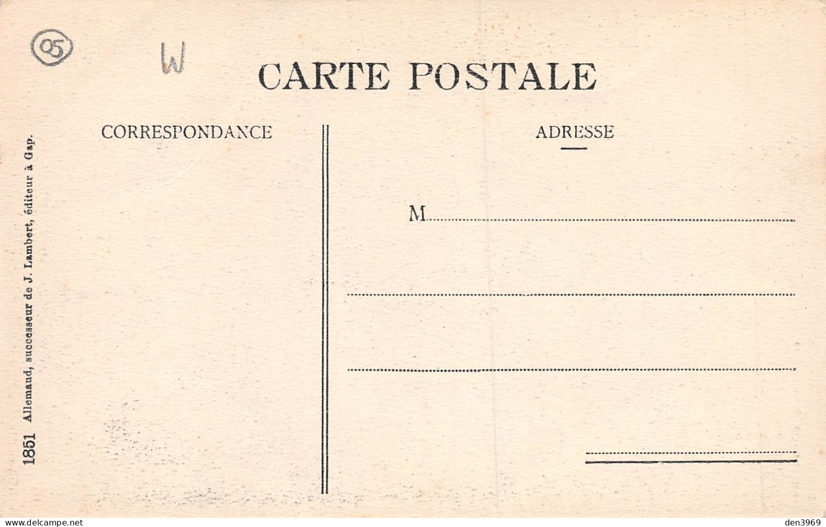 Atrophiés Des Hautes Montagnes (Hautes-Alpes) - Allemand éditeur à Gap - Sonstige & Ohne Zuordnung