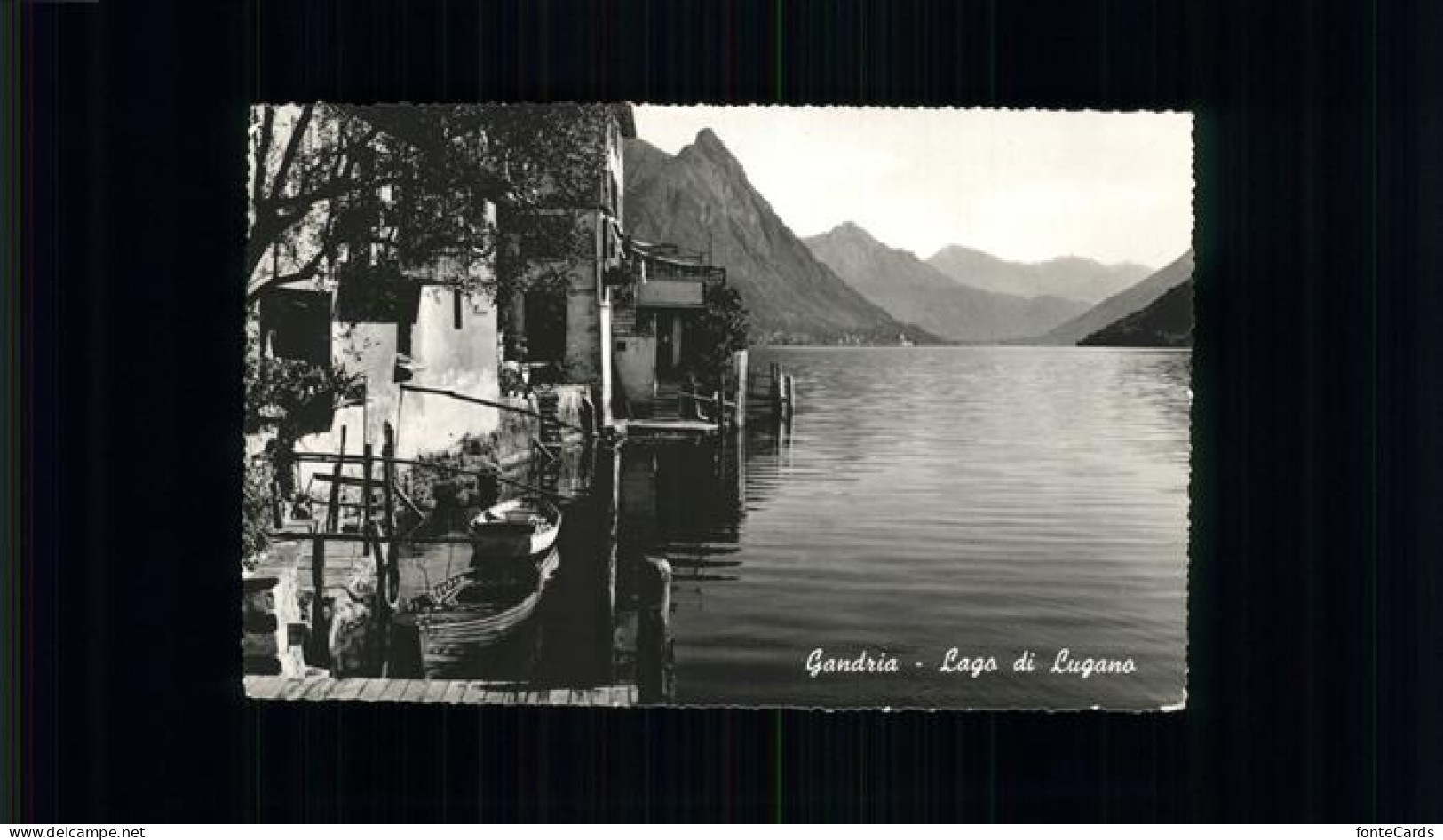11377263 Gandria Lago Di Lugano Lago Di Lugano Gandria - Autres & Non Classés