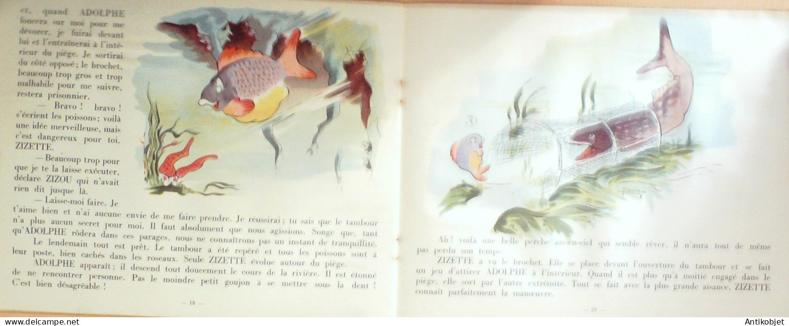 Au Fond D'une Rivière Illustré Par Maurice Parent édition Garnier Eo 1924 - 1901-1940