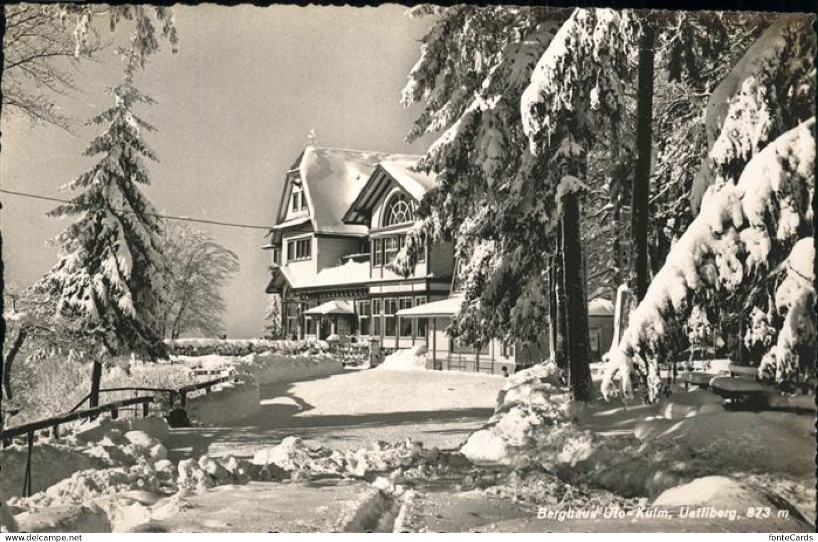 11377254 Zuerich Berghaus Kulm Uetliberg Zuerich - Autres & Non Classés