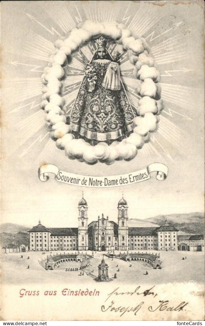 11377250 Einsiedeln SZ Notre-Dame Des Ermites Gnadenbild Einsiedeln - Andere & Zonder Classificatie