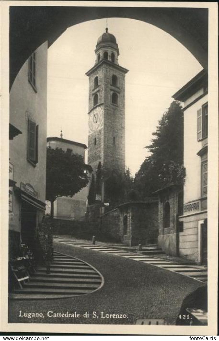 11377247 Lugano TI Cattedrale Di S. Lorenzo Lugano - Sonstige & Ohne Zuordnung