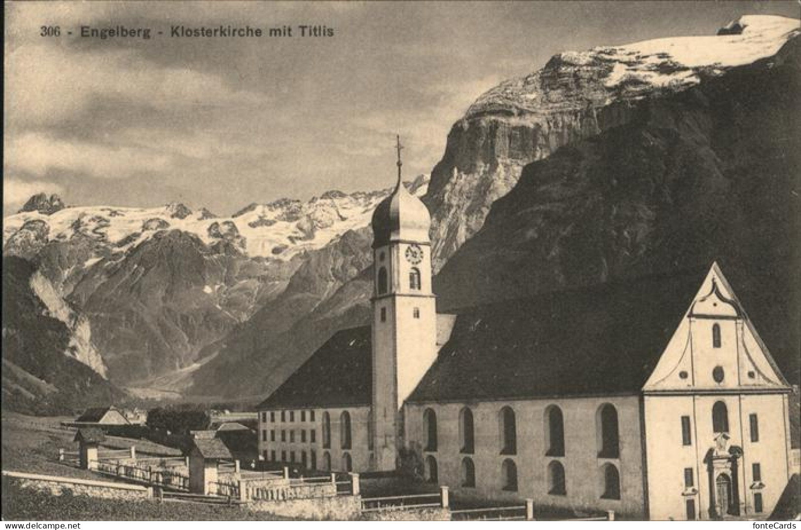 11377244 Engelberg OW Klosterkiche Titlis Engelberg - Andere & Zonder Classificatie