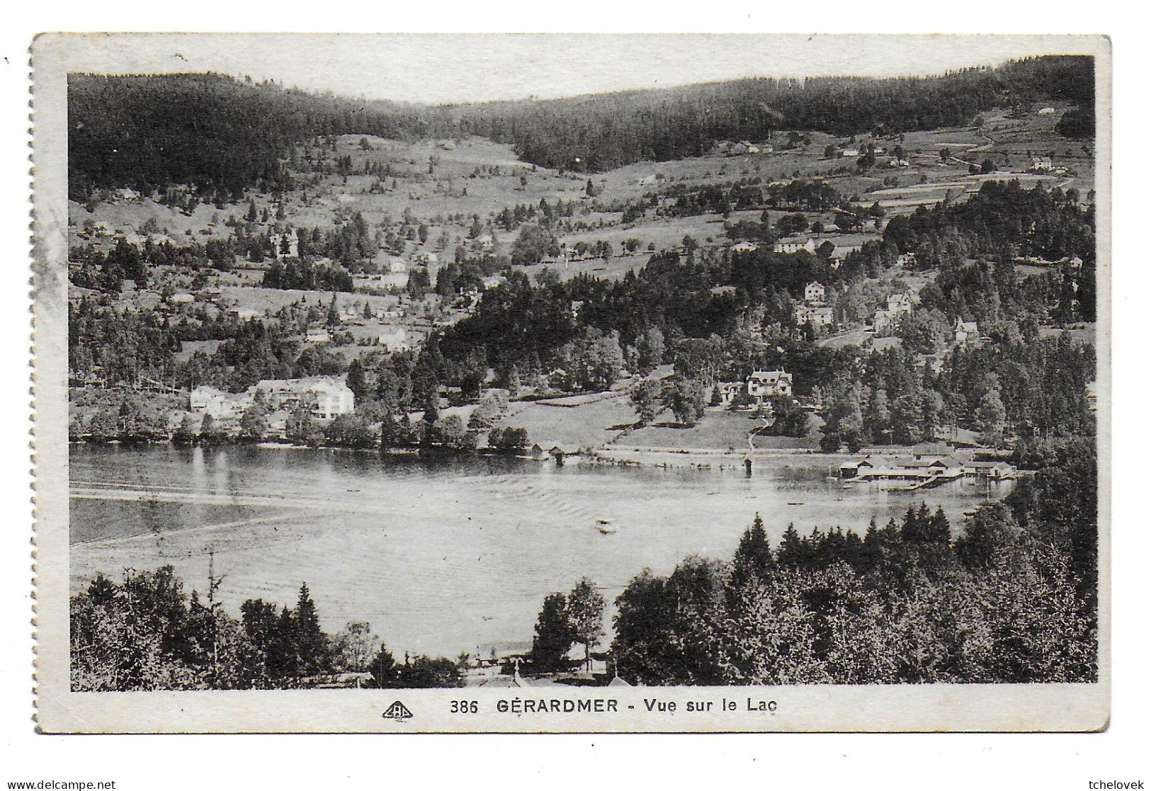 (88). Gerardmer. 2 Cp. (9) Le Lac 1936 & (10) Pont Des Fees 1950 - Gerardmer