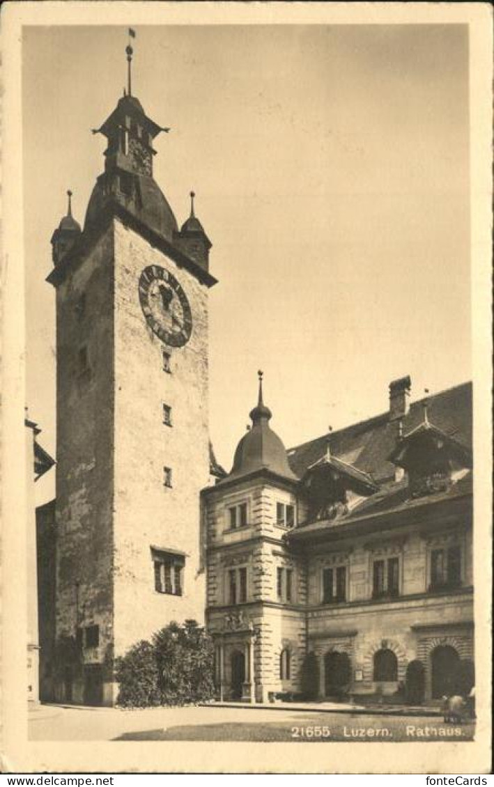 11377188 Luzern LU Rathaus Luzern - Altri & Non Classificati