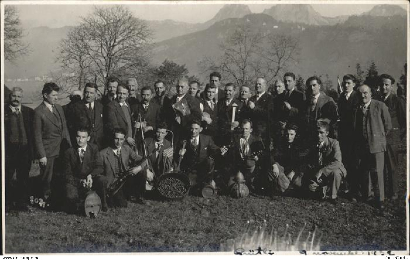 11377133 Luzern LU Musiker Gruppe Luzern - Sonstige & Ohne Zuordnung