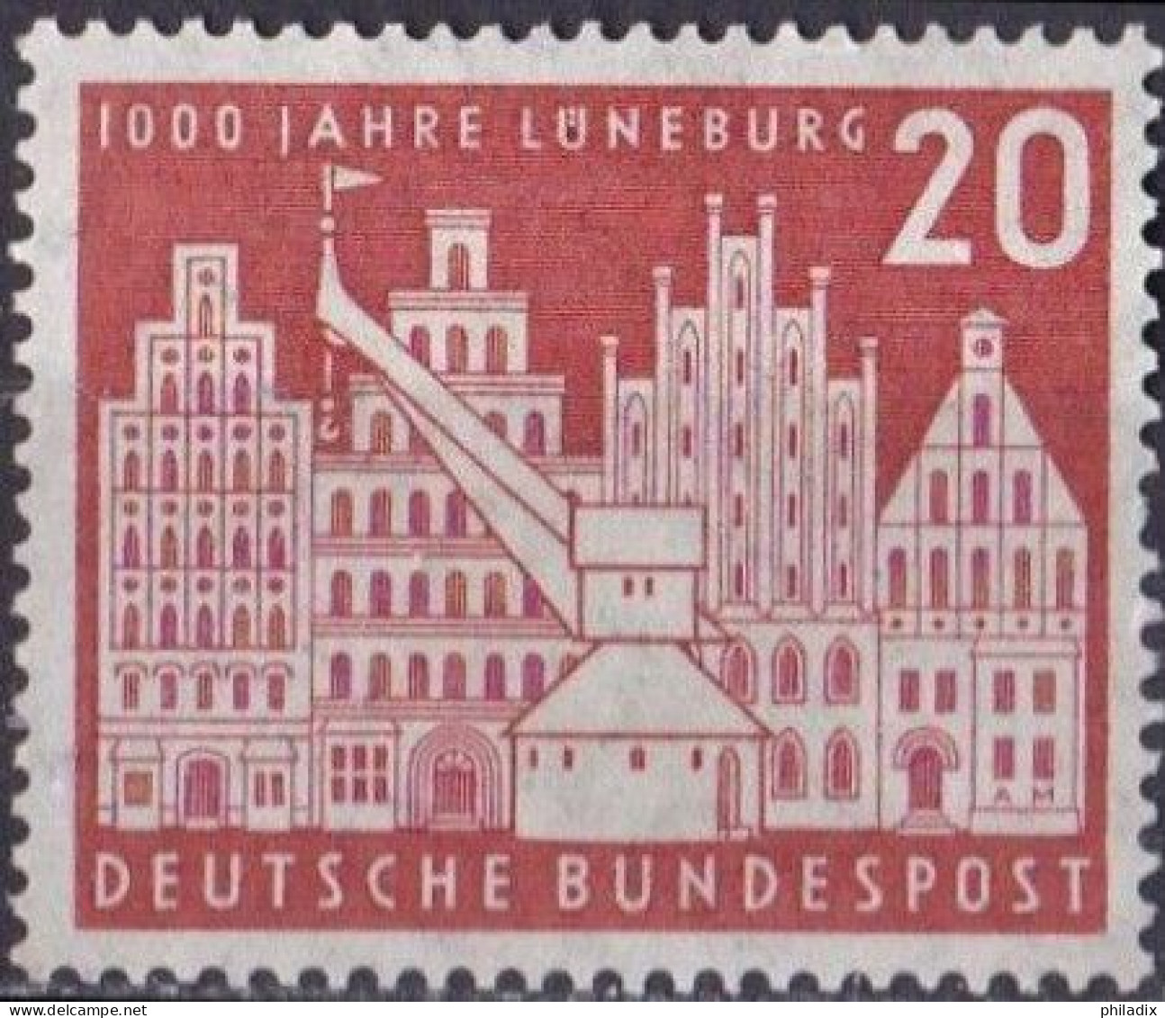 BRD 1956 Mi. Nr. 230 **/MNH (BRD1-5) - Ungebraucht