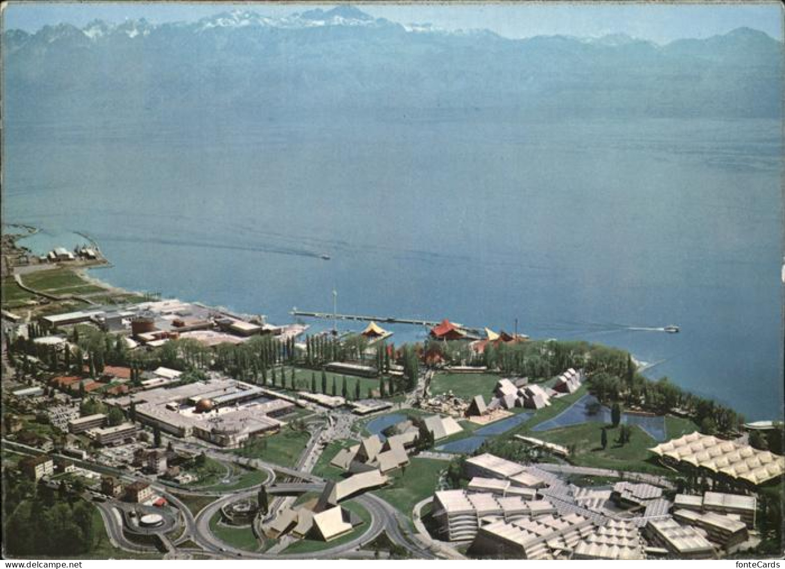 11373585 Exposition Nationale Lausanne 1964 Vue Aerienne Generale Exposition Nat - Sonstige & Ohne Zuordnung