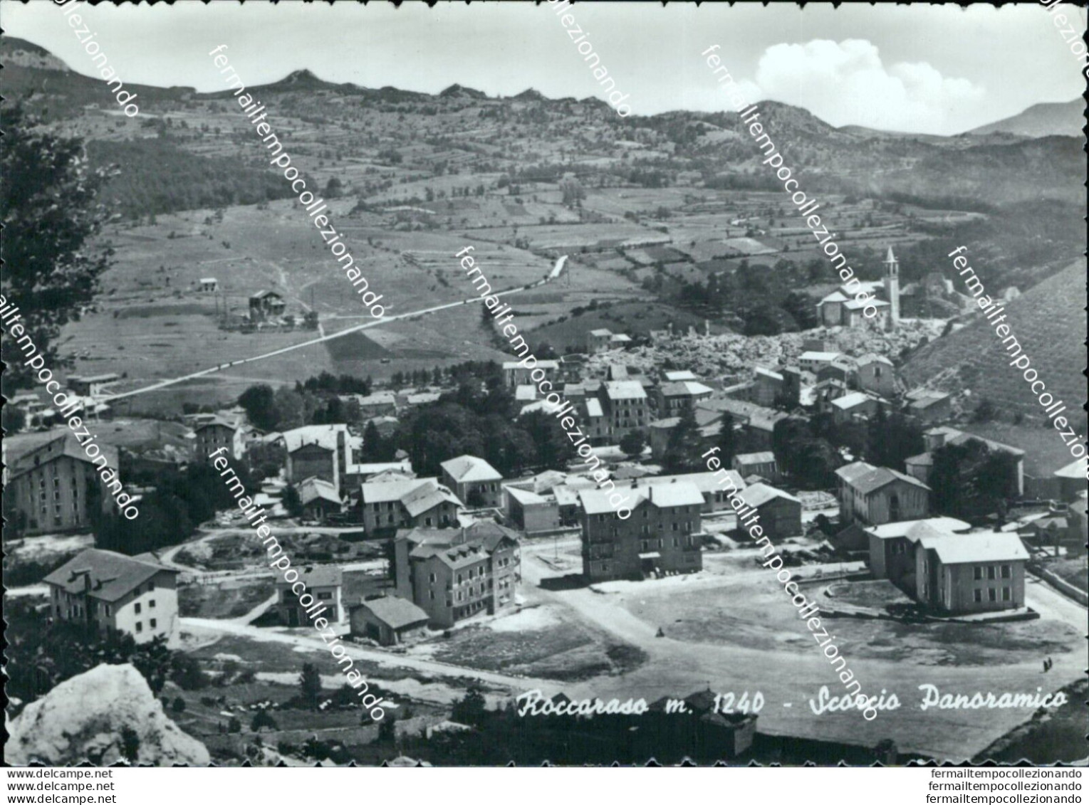 An675 Cartolina Roccaraso Scorcio Panoramico Provincia Di L'aquila - L'Aquila