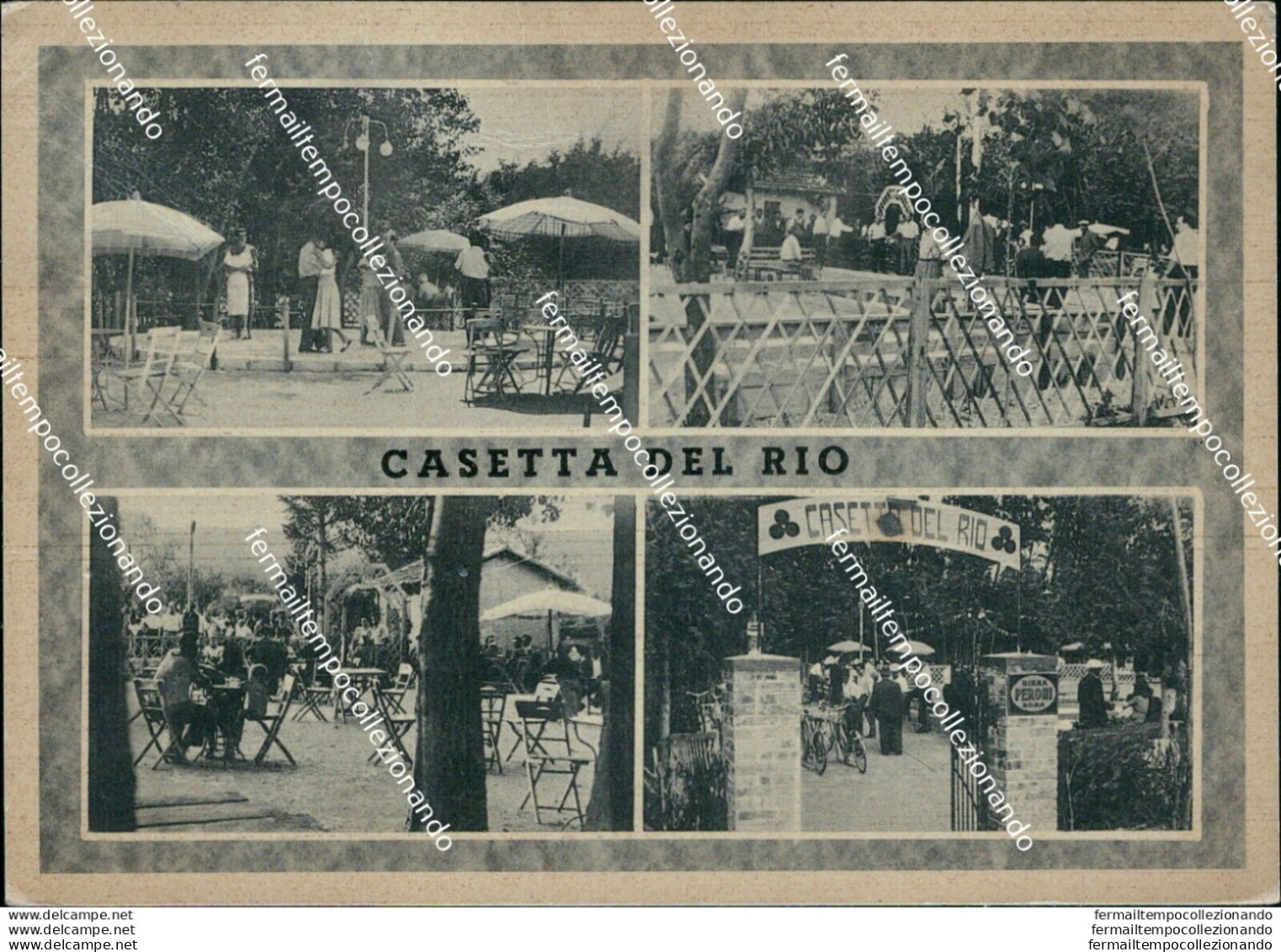 Az607 Cartolina Casetta Del Rio Castel Di Sangro L'aquila - L'Aquila