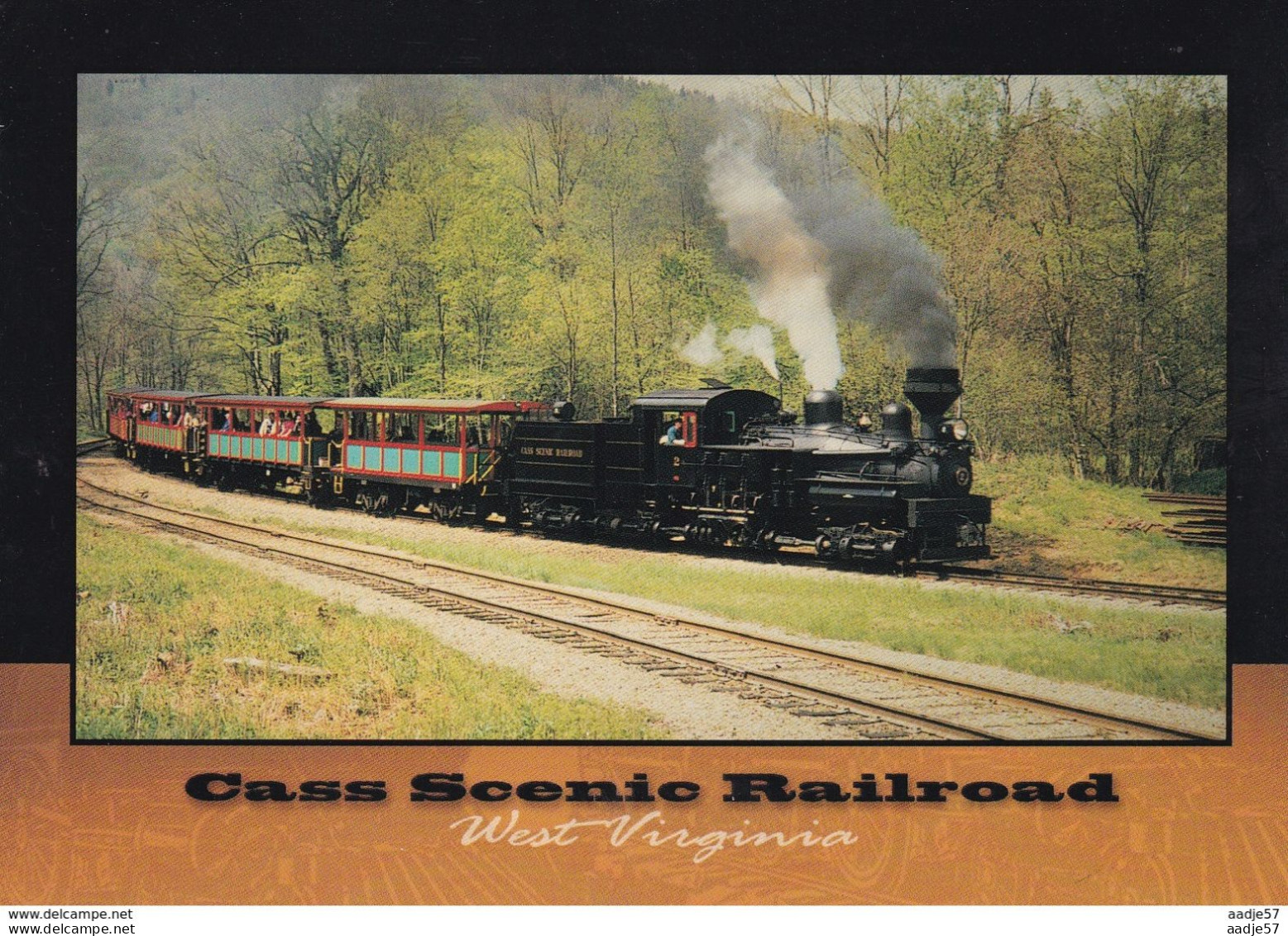 Cass Scenic Railroad West Verginia - Treinen