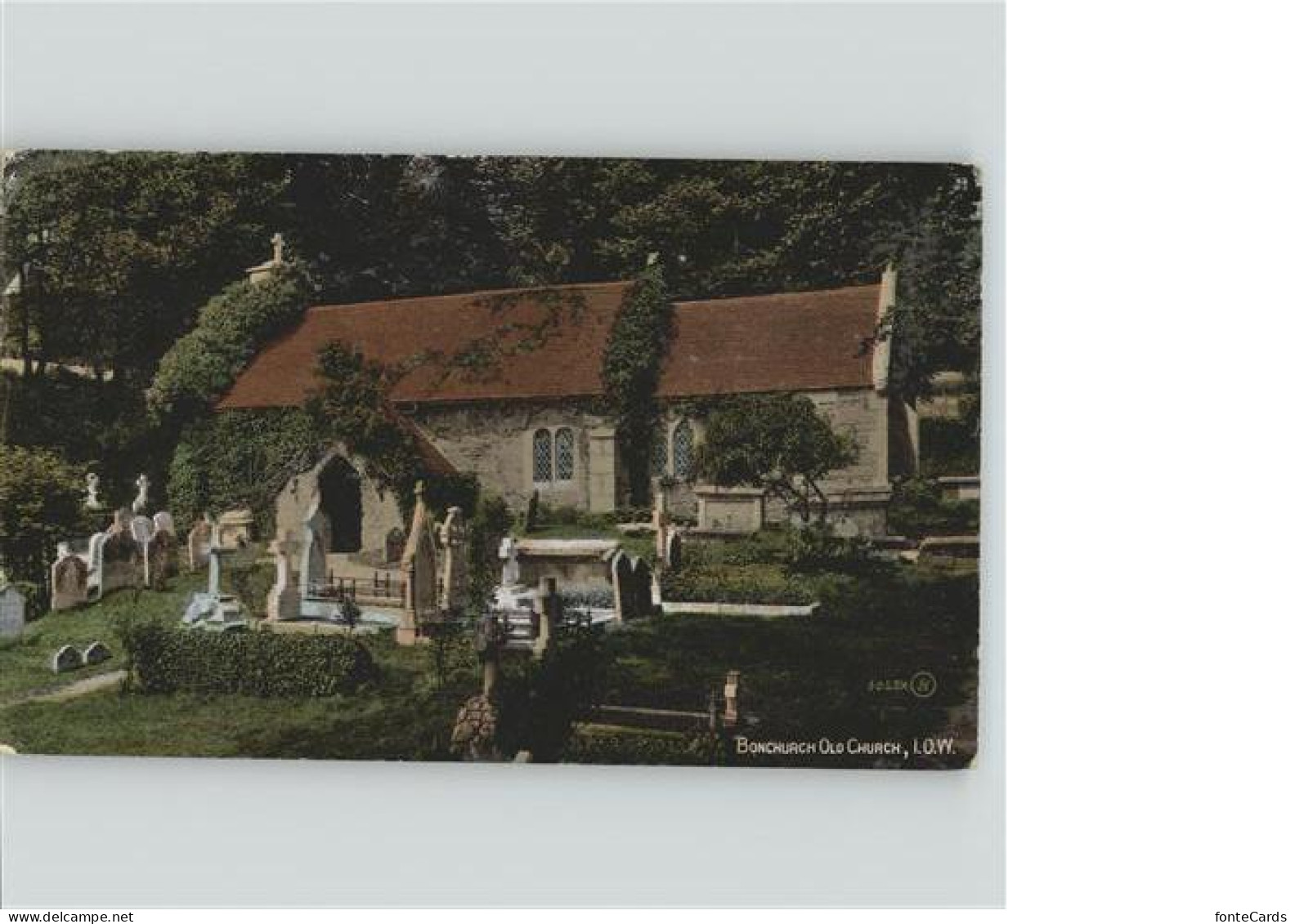 11372153 Bonchurch Old Church Grossbritannien - Andere & Zonder Classificatie