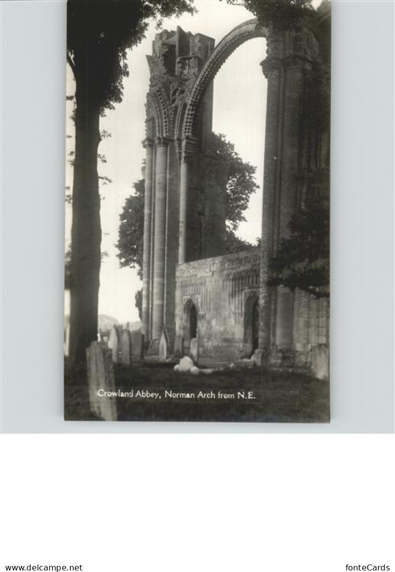 11372150 Crowland Abbey Norman Arch  - Other & Unclassified