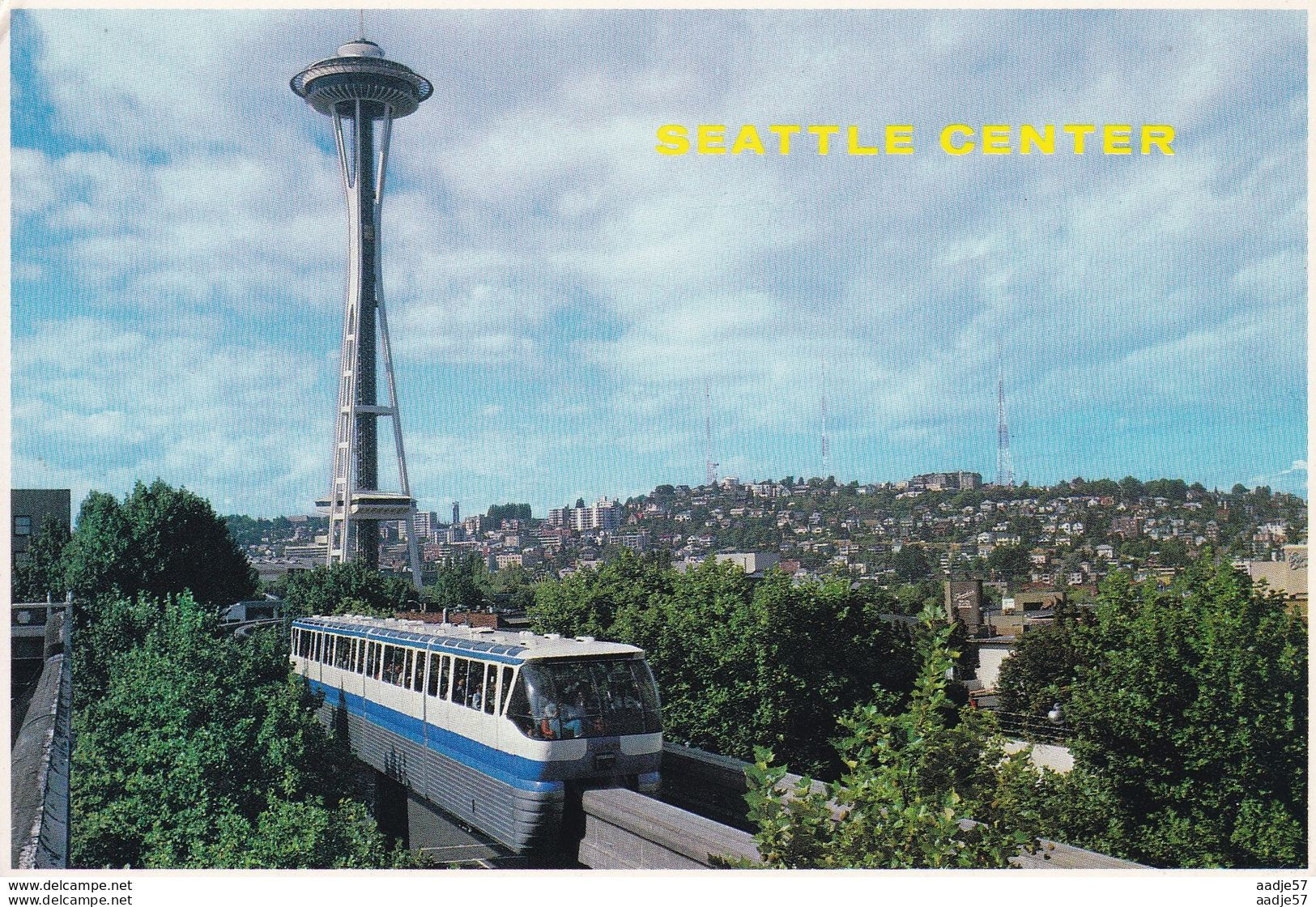 Zweeftrein Monorail Seattle - Treni