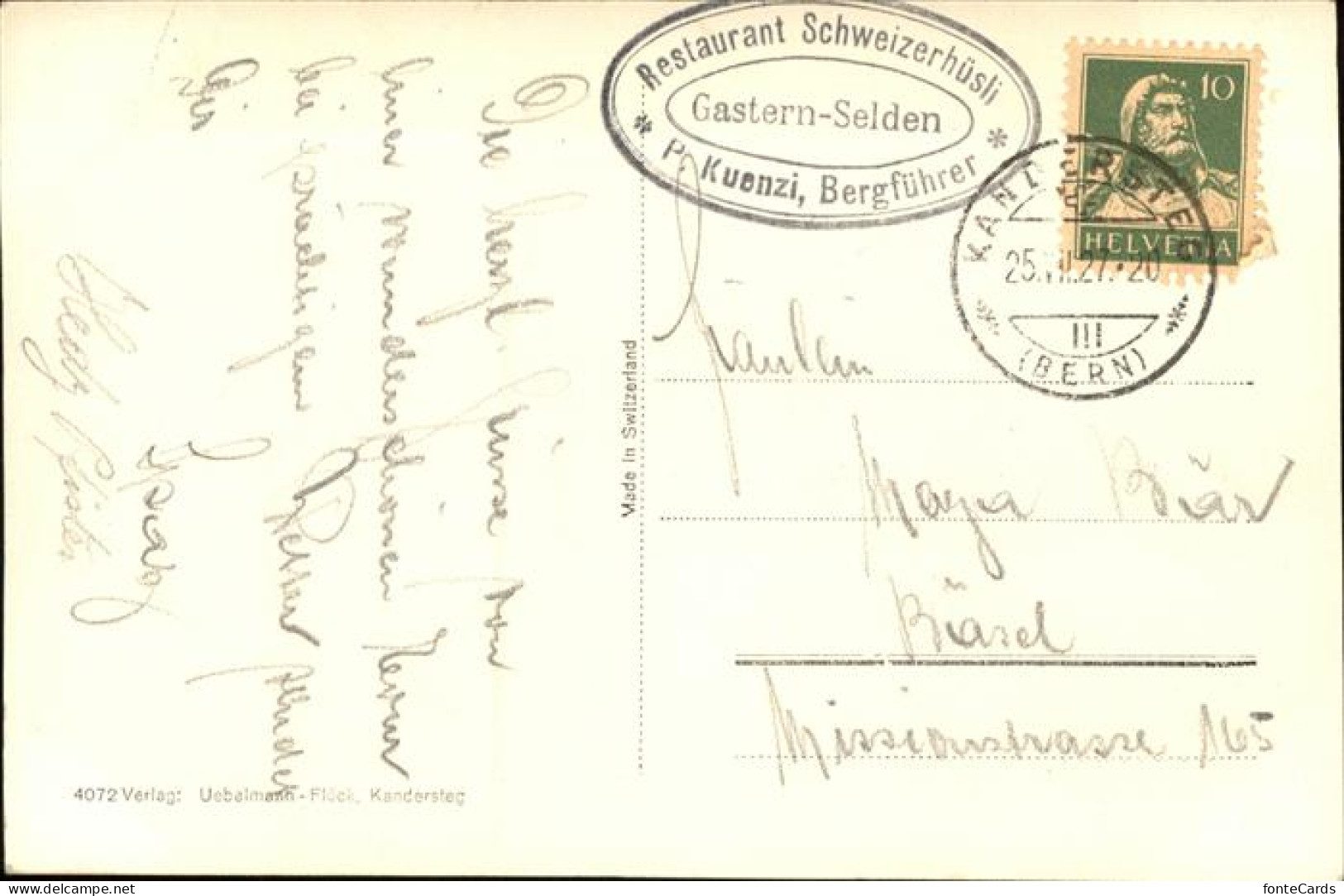 11371945 Kandersteg BE Gasterntal Selden Kandersteg - Other & Unclassified