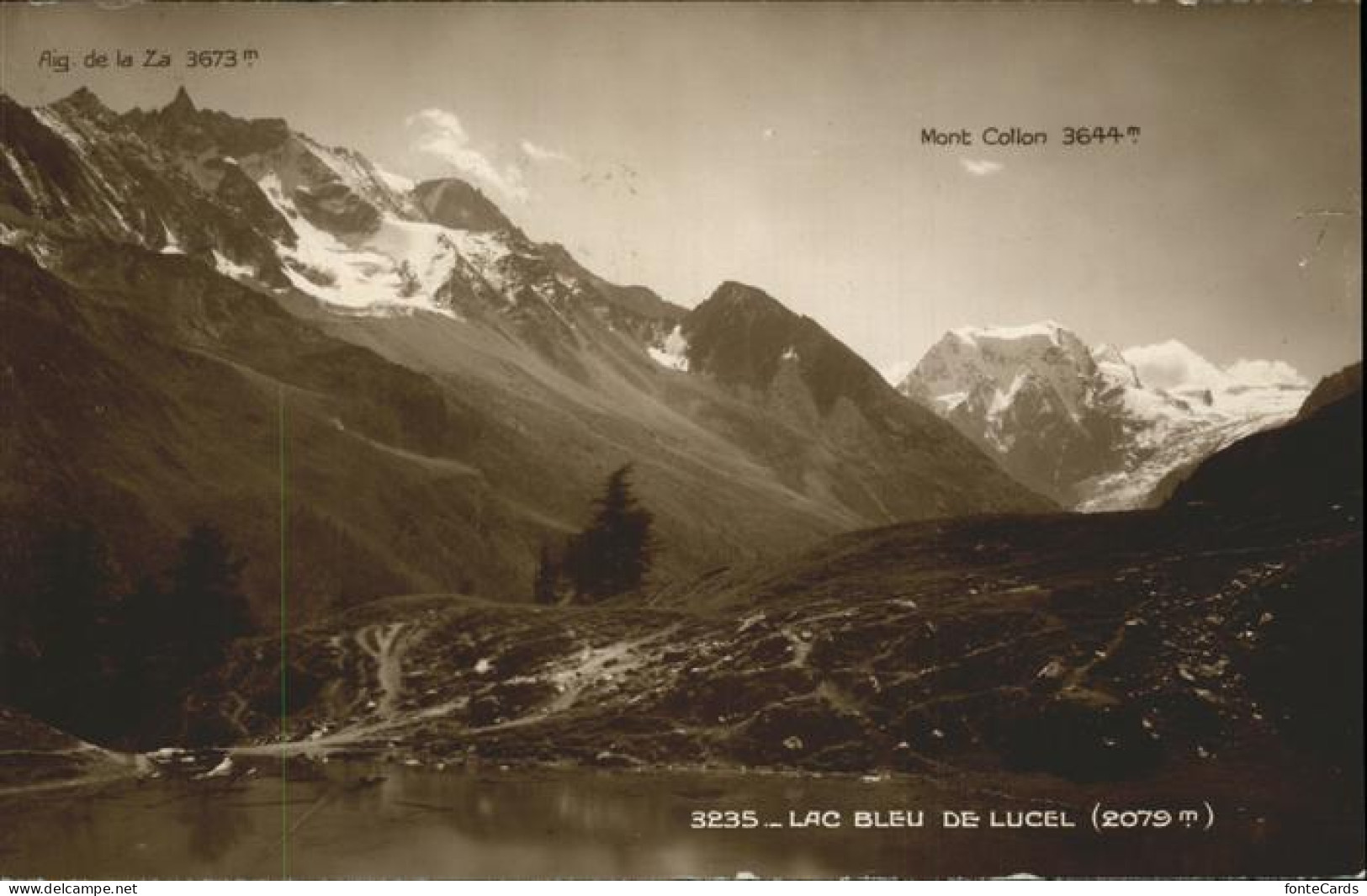 11371934 Arolla VS Lac Bleu De Lucel Mont Collon Arolla - Andere & Zonder Classificatie