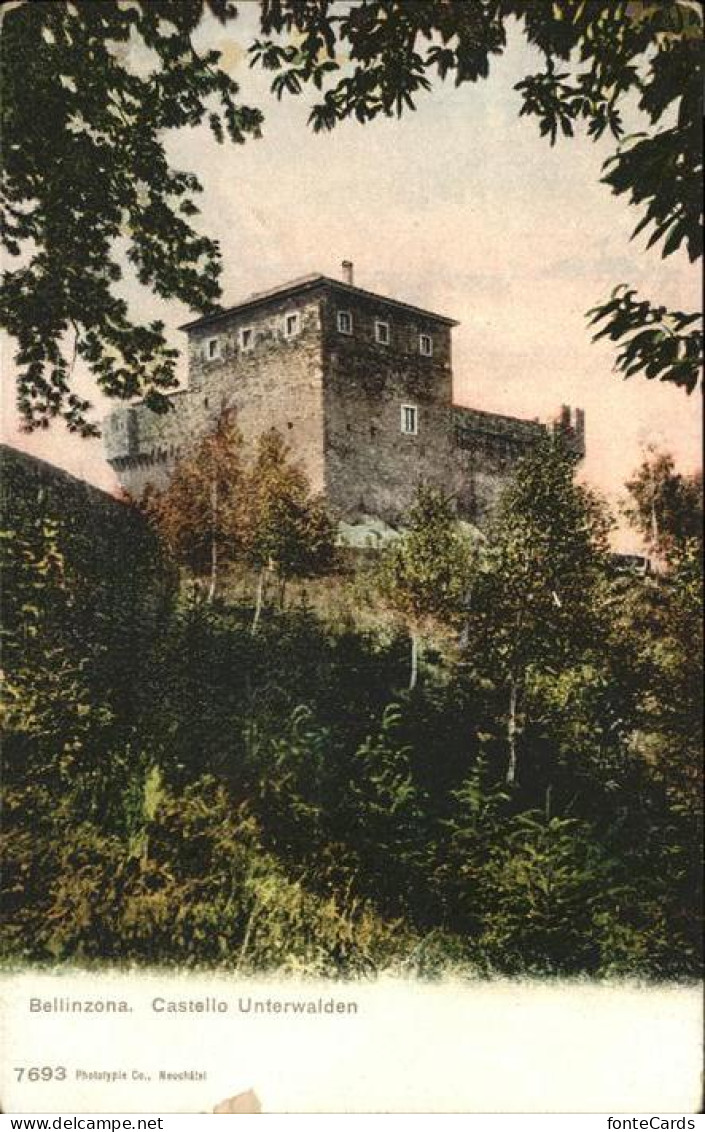 11371896 Bellinzona Castello Unterwalden Bellinzona - Autres & Non Classés