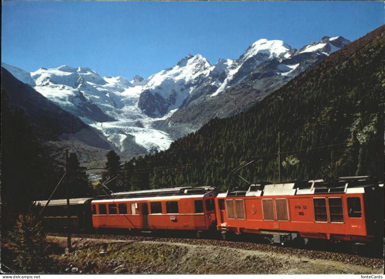 11368627 Berninabahn Morteratschgletscher  Berninabahn - Andere & Zonder Classificatie