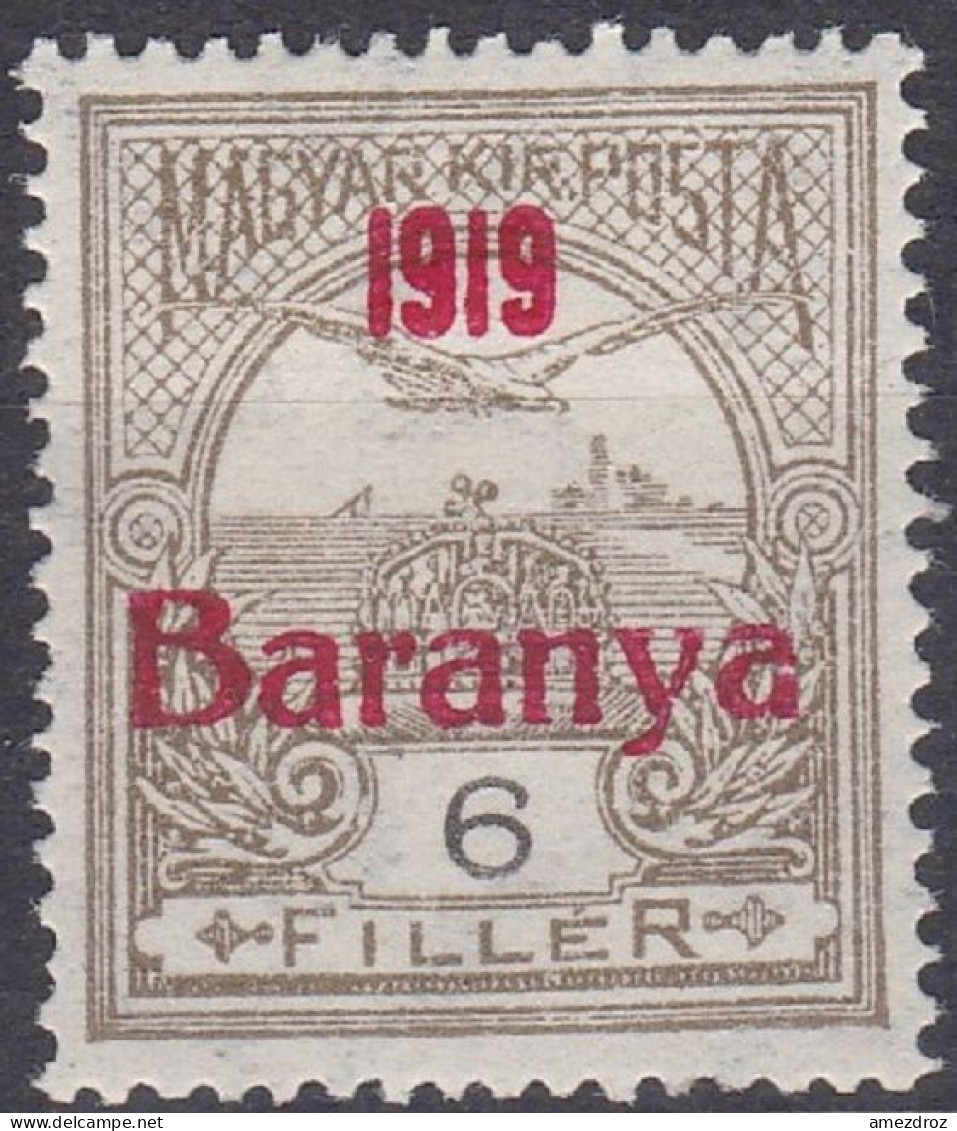 Hongrie Baranya 1919 Mi 1 *   (G6) - Baranya