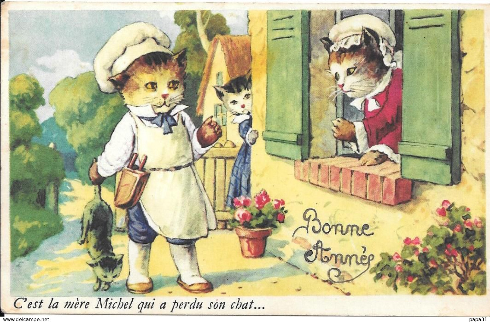 Chats " C'est La Mère Michel Qui A Perdu Son Chat..." - Katten