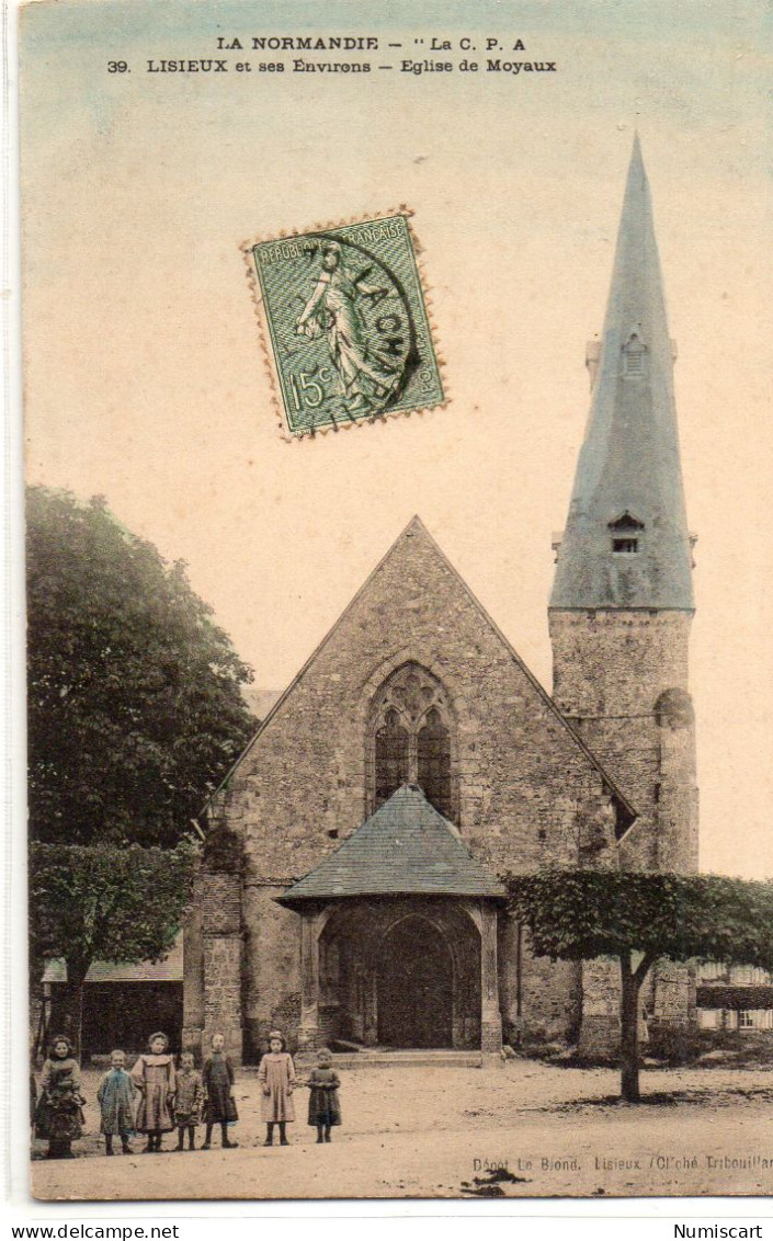 Lisieux Animée Eglise De Moyaux Enfants - Lisieux