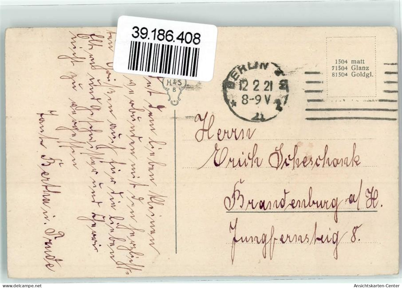 39186408 - Siegel Mit Einem Kinderkopf , Kleeblatt AK - Verjaardag