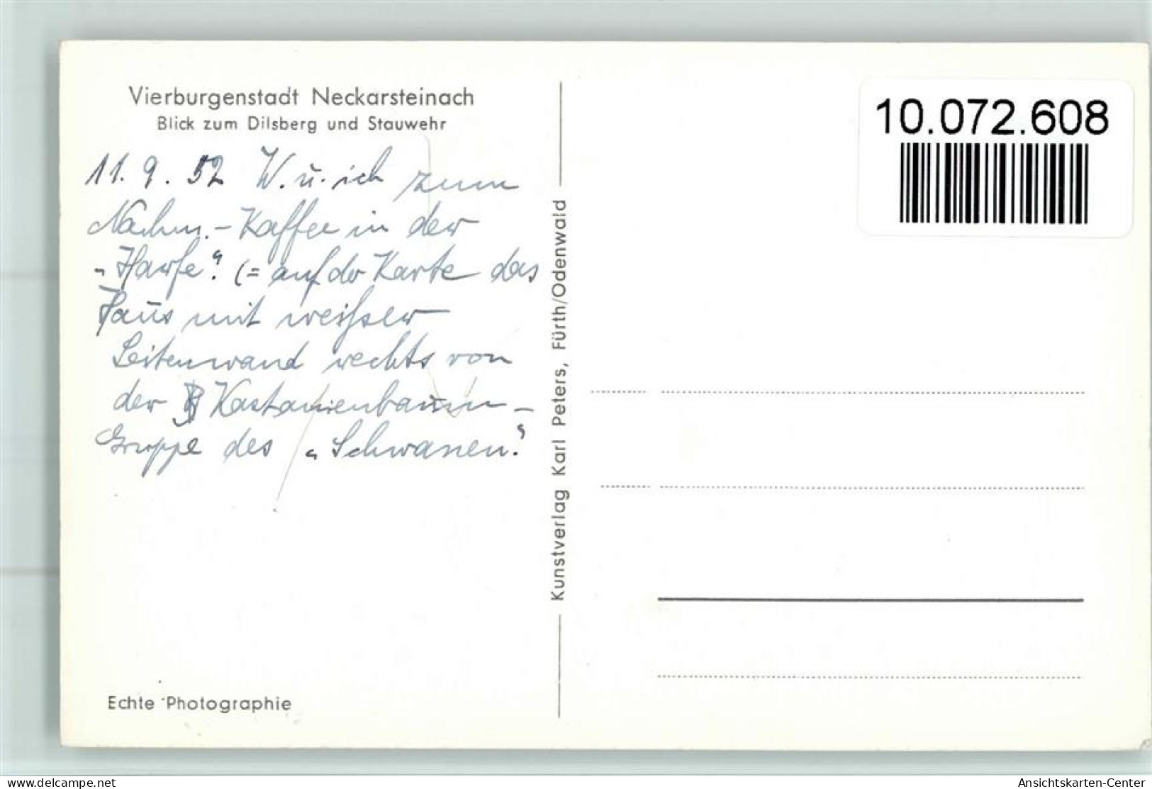 10072608 - Neckarsteinach - Autres & Non Classés
