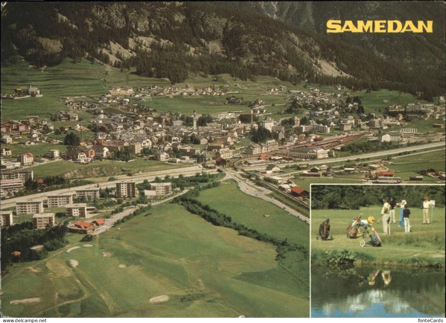 11358040 Samedan Engadin Golf Samedan - Andere & Zonder Classificatie