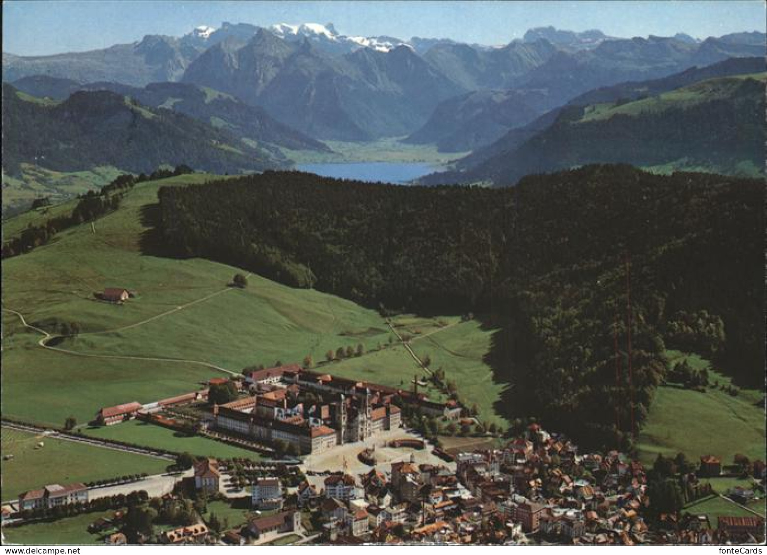 11357979 Einsiedeln SZ Fliegeraufnahme Einsiedeln - Sonstige & Ohne Zuordnung