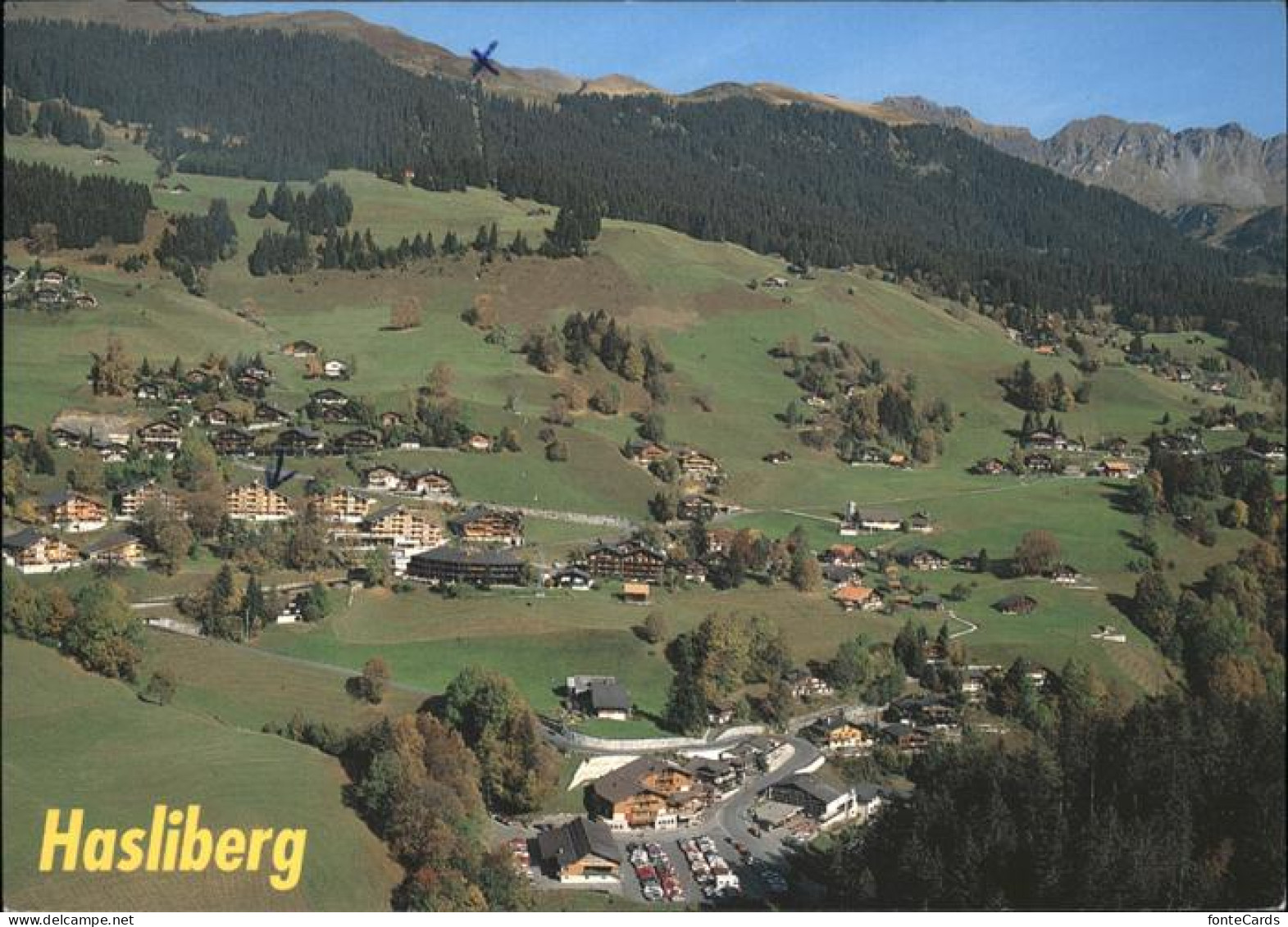 11357950 Hasliberg Berner Oberland Wasserwendi Fliegeraufnahme Hasliberg Goldern - Other & Unclassified