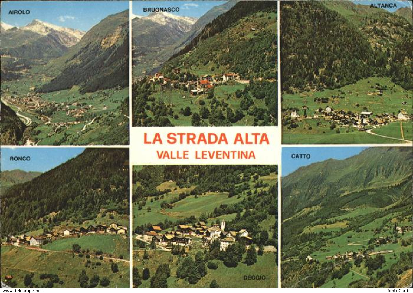 11357930 Airolo Strada Alta Valle Leventina Catto Brugnasco Airolo - Sonstige & Ohne Zuordnung