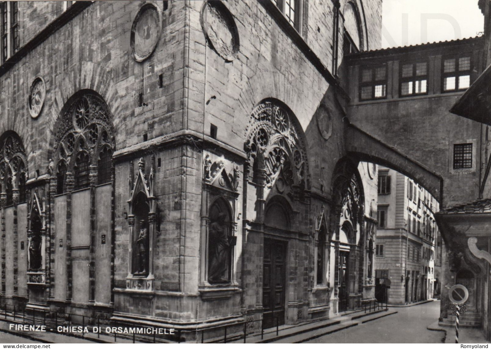 CARTOLINA  C13 FIRENZE,TOSCANA-CHIESA DI ORSAMMICHELE-STORIA,MEMORIA,CULTURA,RELIGIONE,IMPERO,BELLA ITALIA,NON VIAGGIATA - Firenze (Florence)