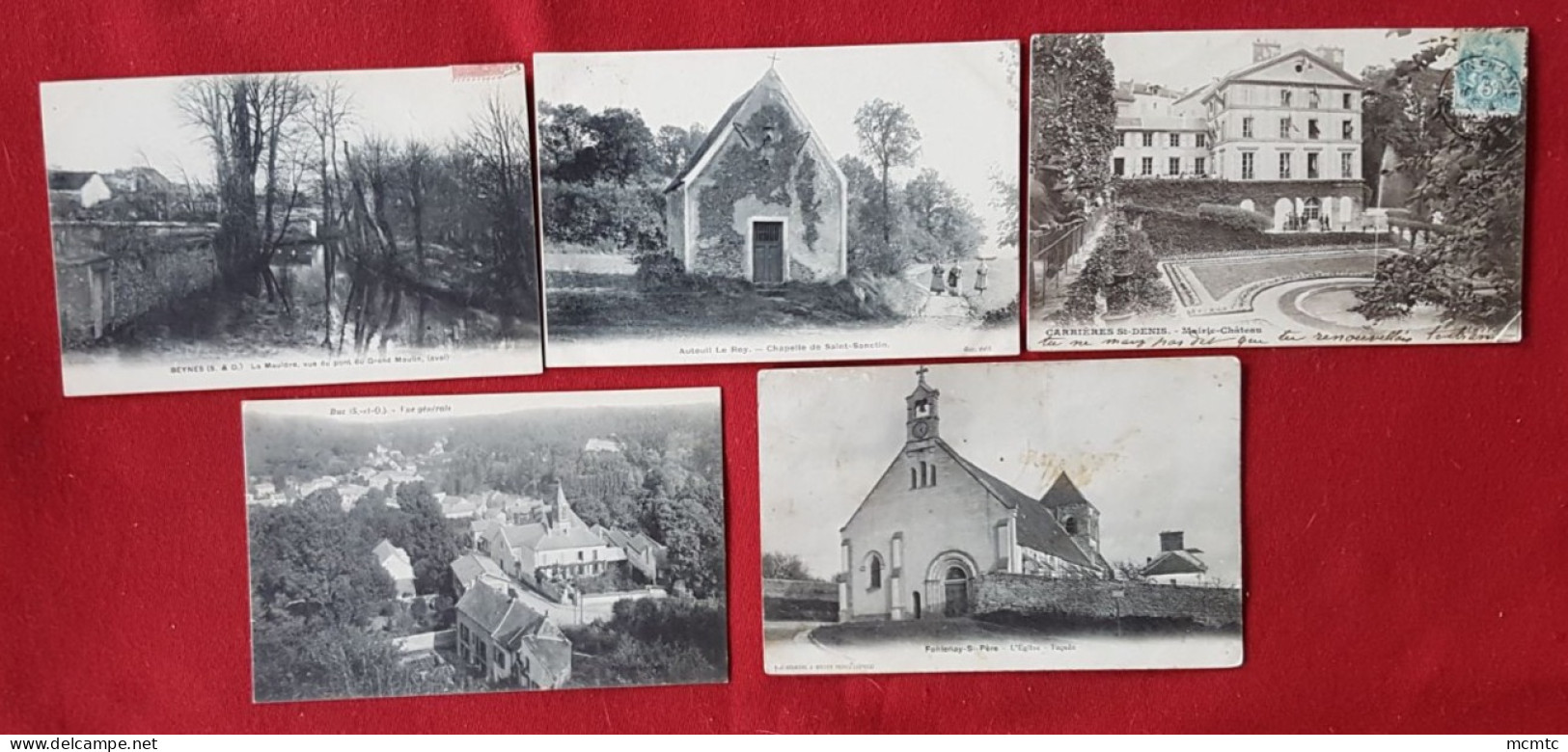 11 Cartes Divers  -( 78 - Yvelines ) - Andere & Zonder Classificatie