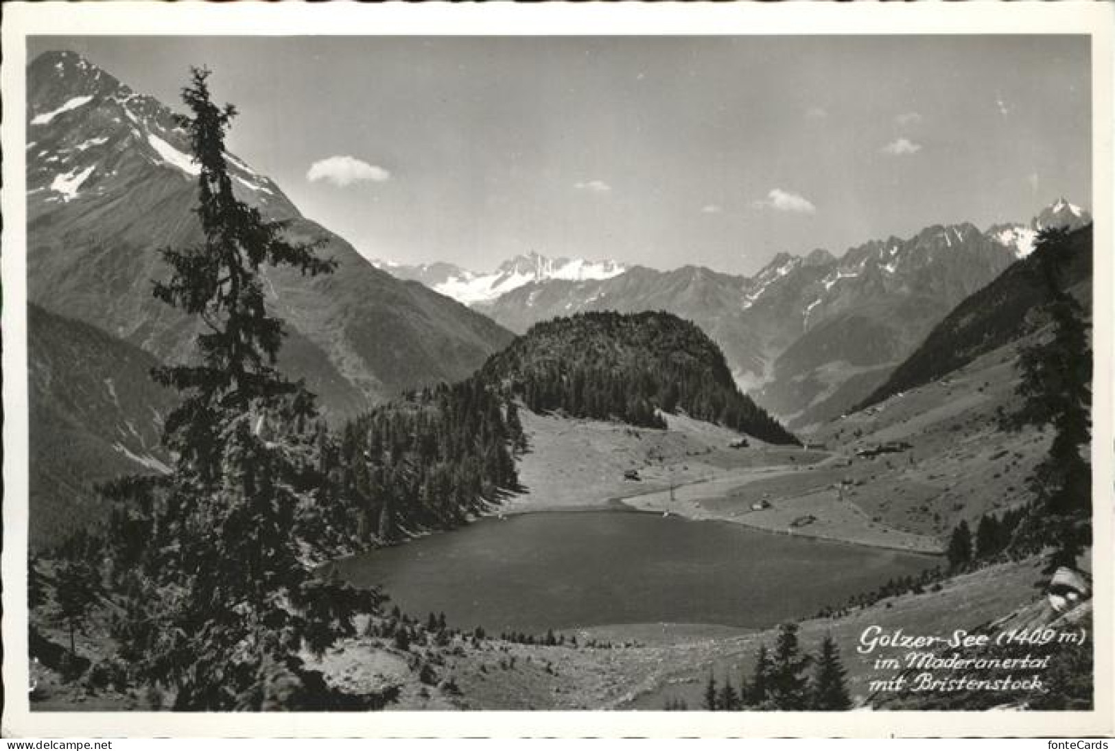 11357853 Golzernsee Maderanertal Bristenstock Golzernsee - Otros & Sin Clasificación