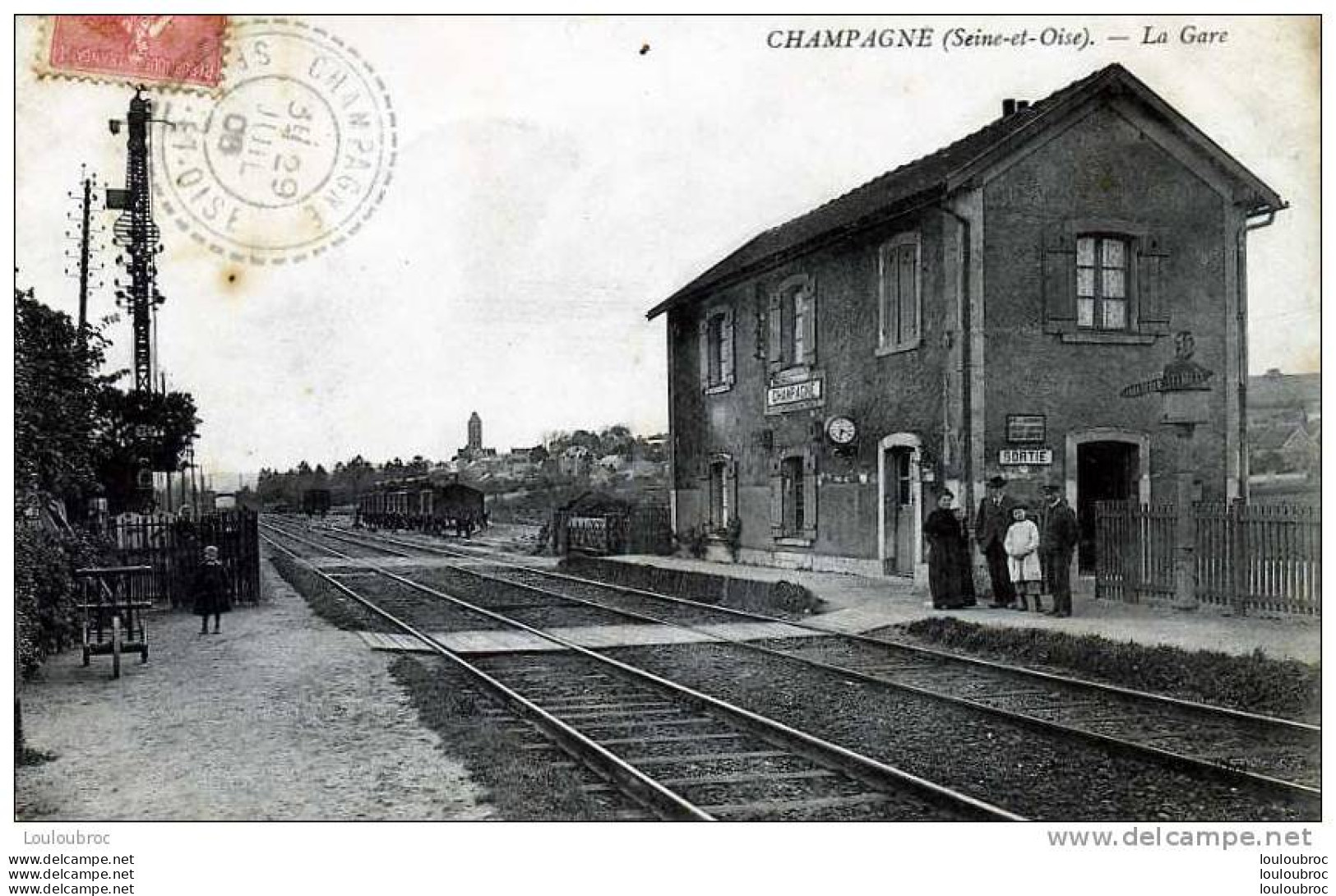 95 CHAMPAGNE LA GARE - Champagne Sur Oise