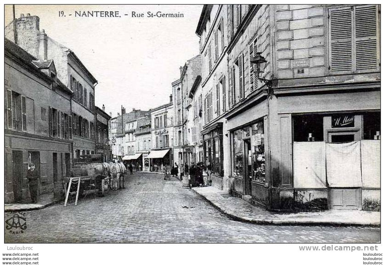 92 NANTERRE RUE SAINT GERMAIN EDIT ABEILLE - Nanterre