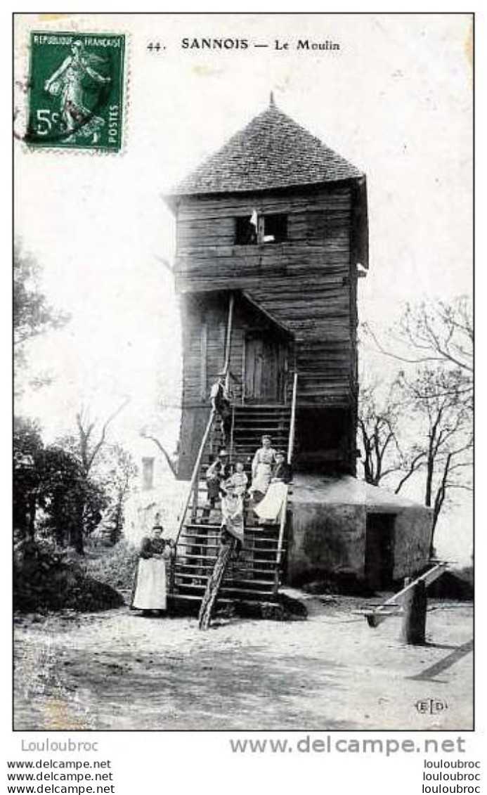 95 SANNOIS LE VIEUX MOULIN EDIT ELD 1912 - Sannois