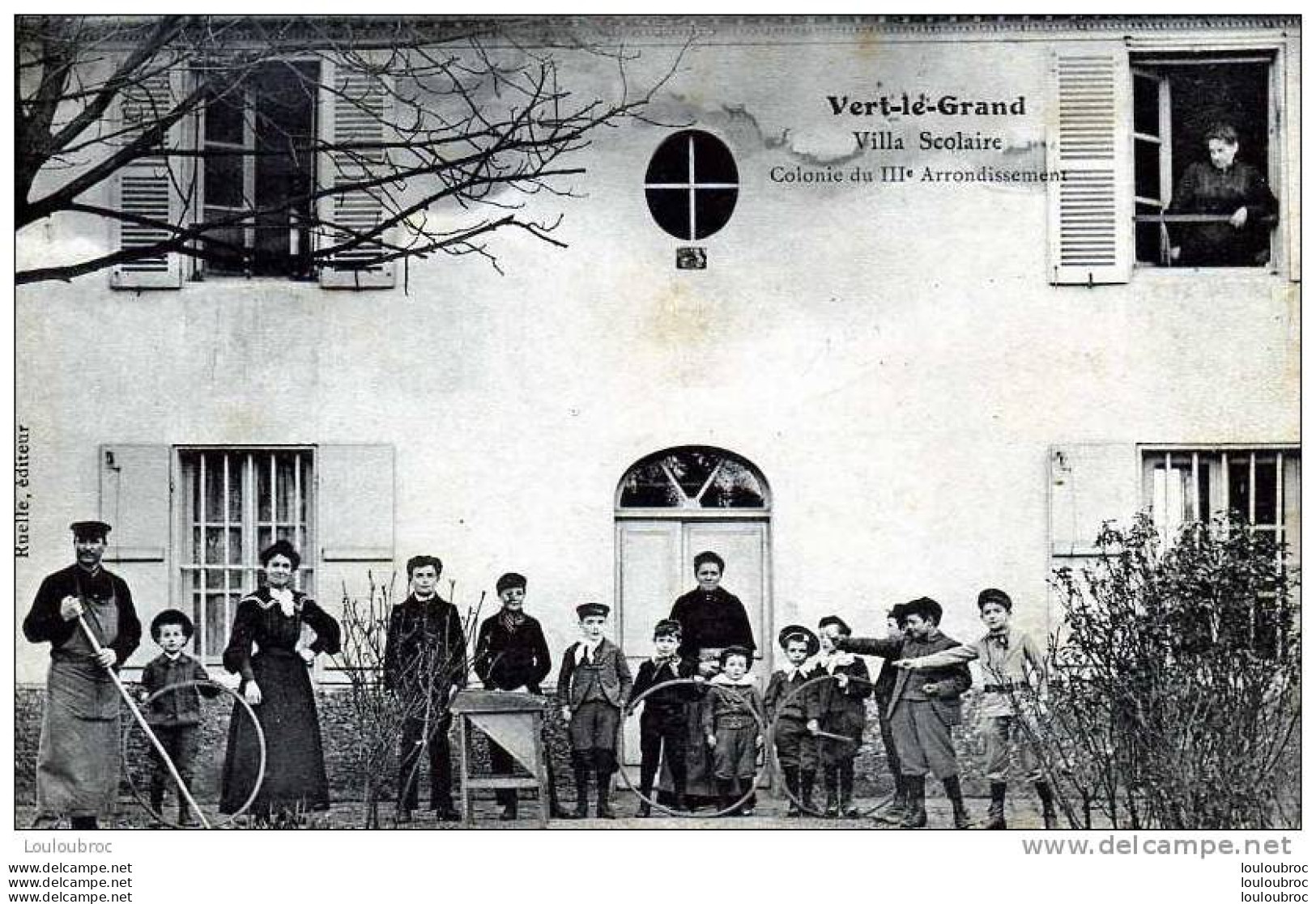 91 VERT LE GRAND VILLA SCOLAIRE  COLONIE DU III ARDT - Sonstige & Ohne Zuordnung