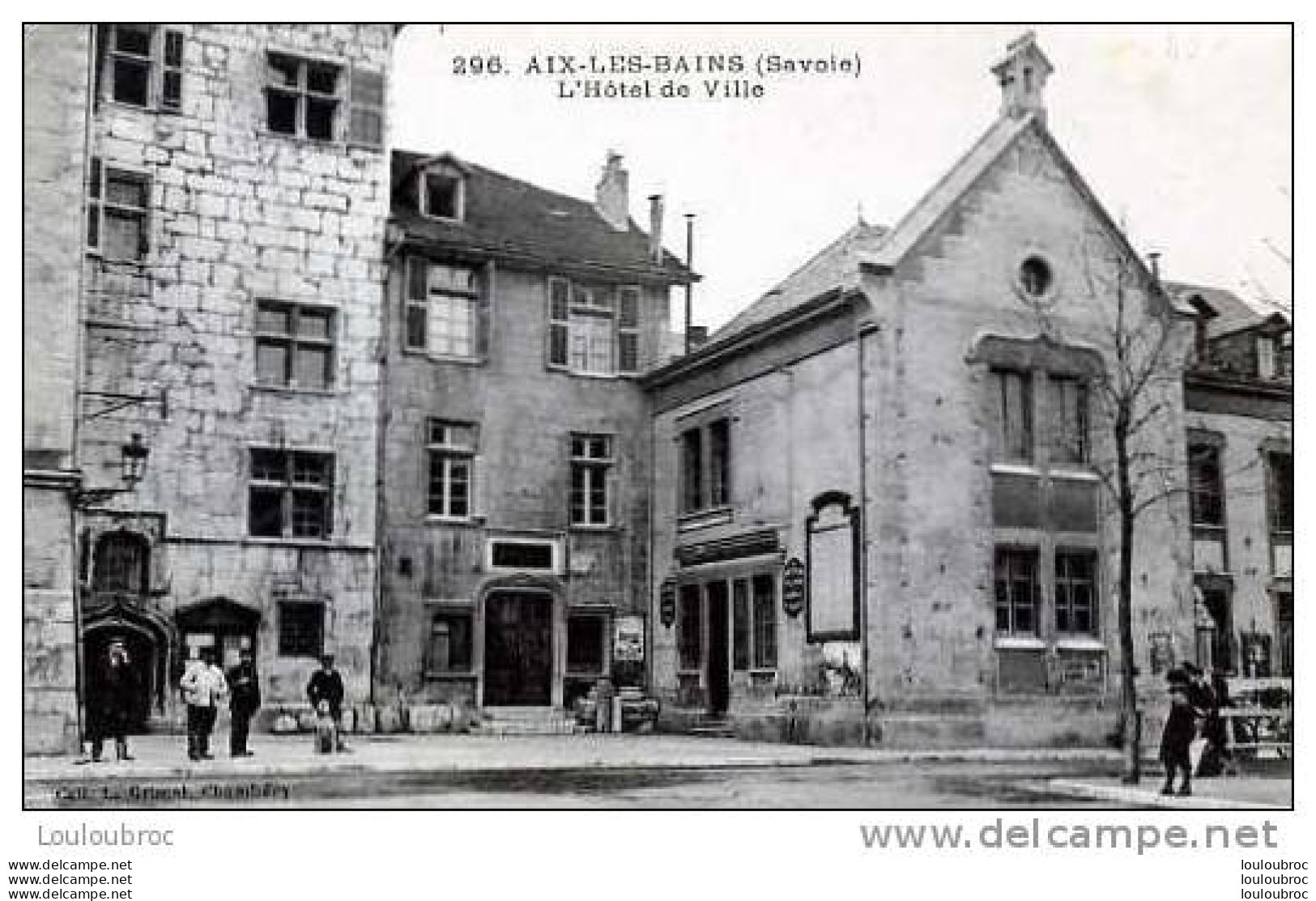 73 AIX LES BAINS L'HOTEL DE VILLE - Aix Les Bains