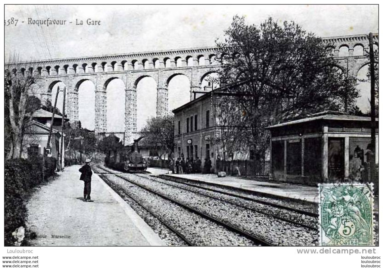 13 ROQUEFAVOUR LA GARE - Roquefavour