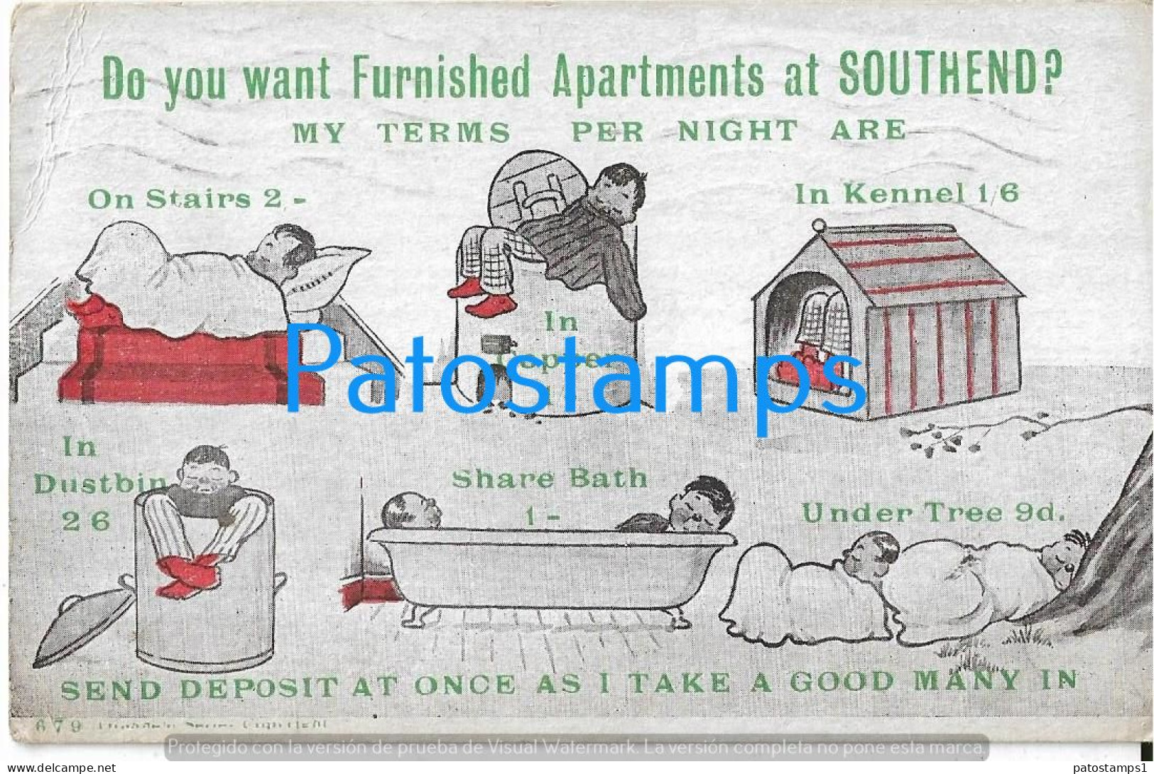 228763 ART ARTE HUMOR DIFFERENT WAYS TO SLEEP BREAK CIRCULATED TO US POSTAL POSTCARD - Non Classificati