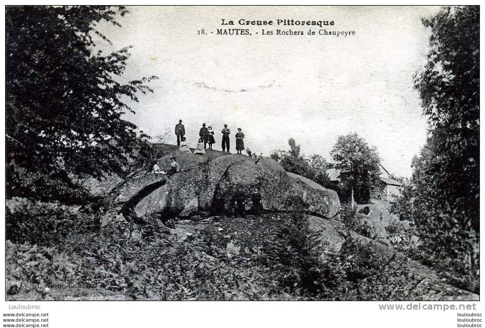 23 MAUTES LES ROCHERS DE CHAUPEYRE - Autres & Non Classés